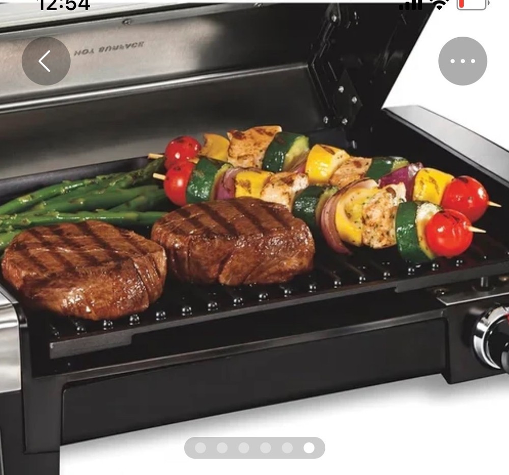 Hamilton Beach Electric Indoor Searing Grill with Viewing Window