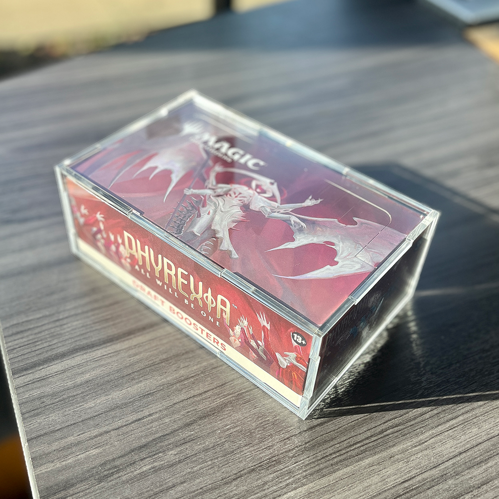 Display case for Magic The Gathering Booster Box