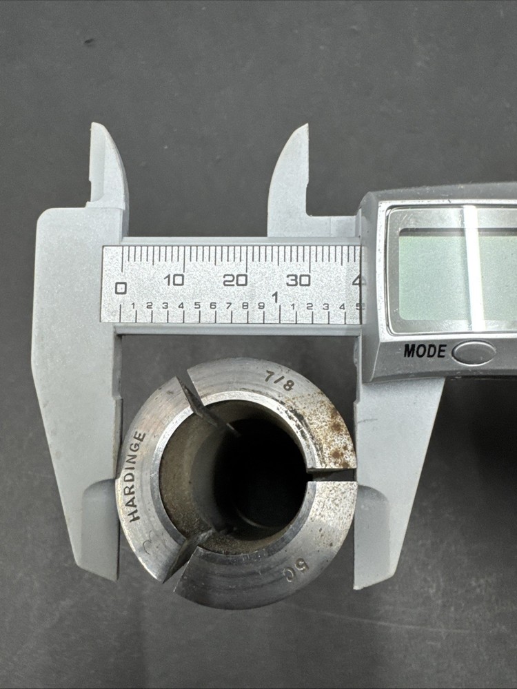 HARDINGE 5C COLLET with Internal Threads - 7/8"