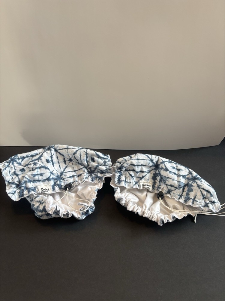 Marley’s Monsters Indigo Shibori Pan Covers Small & Medium