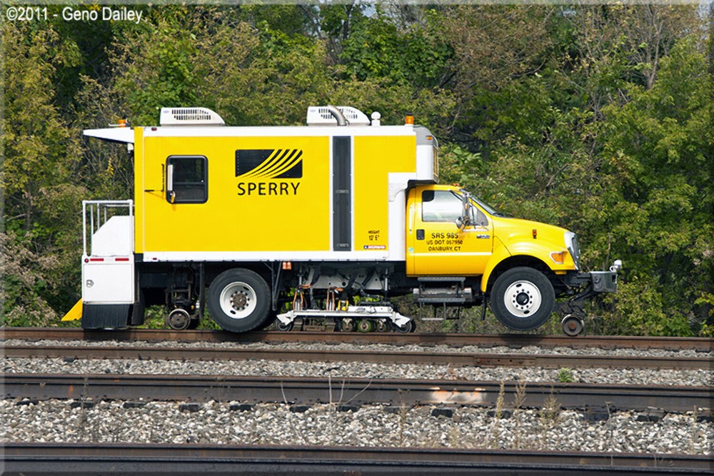 Sperry Rail Service Trucks Decal Set HO Scale