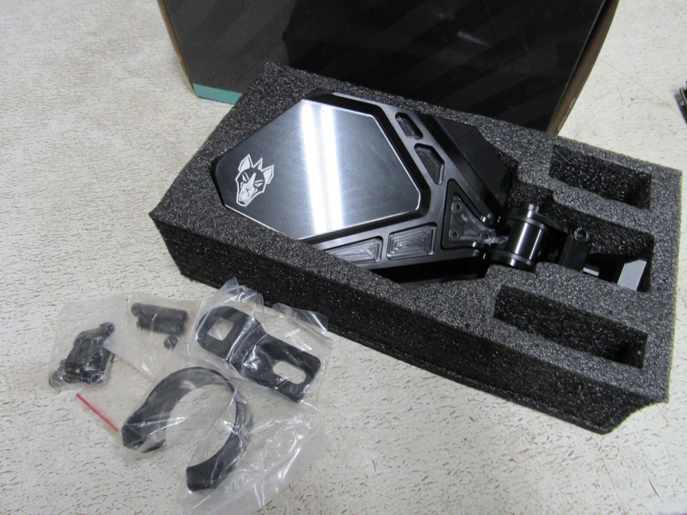 CUERO PRO RIGHT MIRROR UTV BLACK 2.0 OEM #103