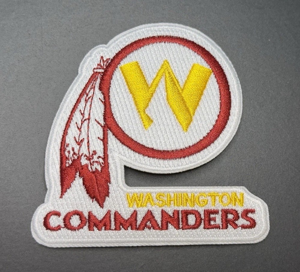 Washington Commanders Embroidered Iron On Patch