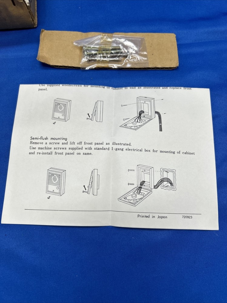 NEW Aiphone CH-BC Surface Mount Audio Door Station