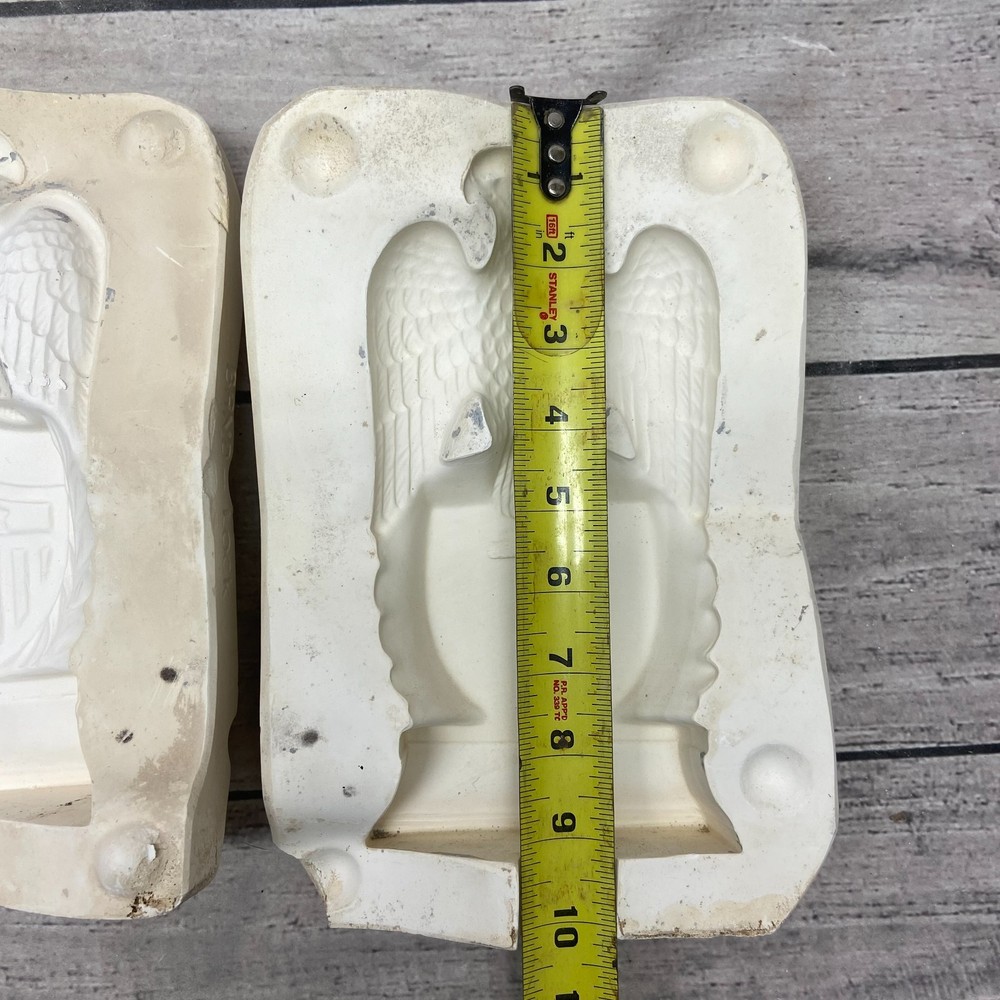 Conklins Ceramic Casting Mold Eagle Bank #196
