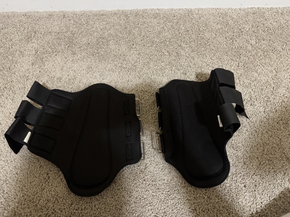 Black Brush Boots Size Full