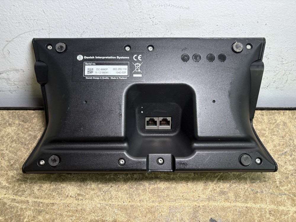 DIS Danish Interpretation Systems DC 6990P Digital Conference Unit