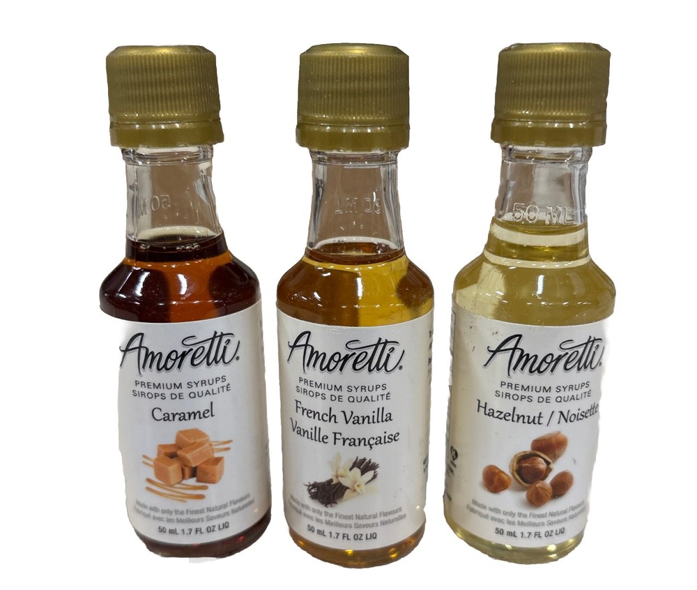 Amorelli 3 Pack Of Assorted Syrups