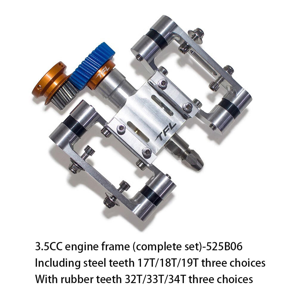 3.5CC Engine Frame for FSR-O3.5, V3.5 methanol Engine use Complete Set RC Models