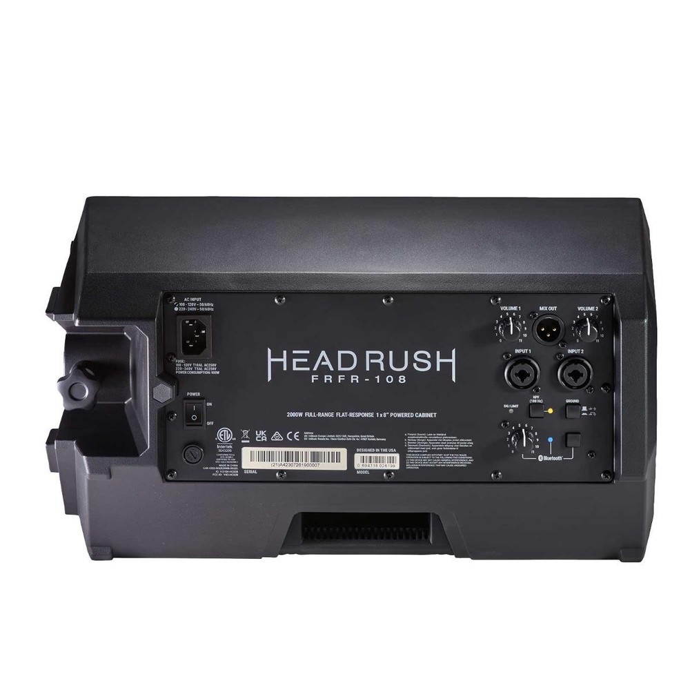 Headrush FRFR108 MKII 2000-Watt Full-Range Flat-Response Speaker for Guitar a...