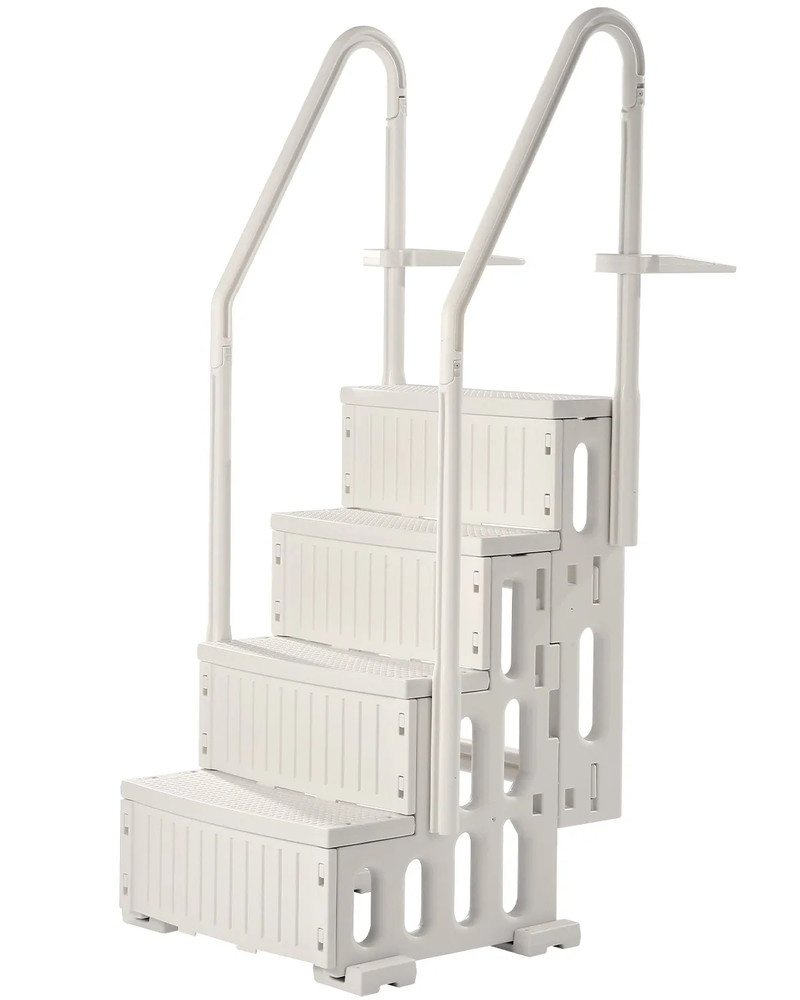 Swimming Pool Ladder, Milk White