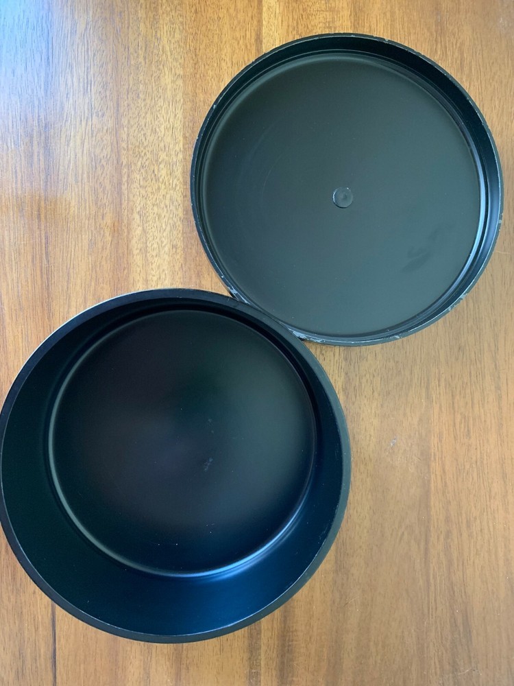 Japanese lacquer ware plastic box with lid 