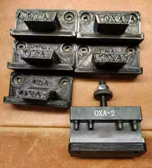 Organizer for OXA series Lathe Quick Change Tool Holders x6 pack -Black