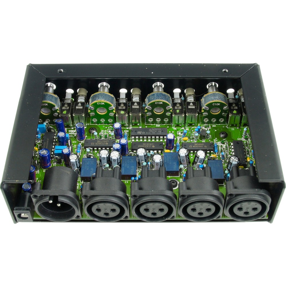 Radial Gold Digger Passive 4-Channel Mic Selector