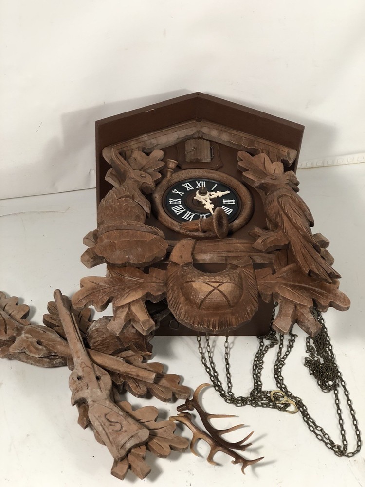 Hubert Herr Black Forest Cuckoo Clock Made In Germany