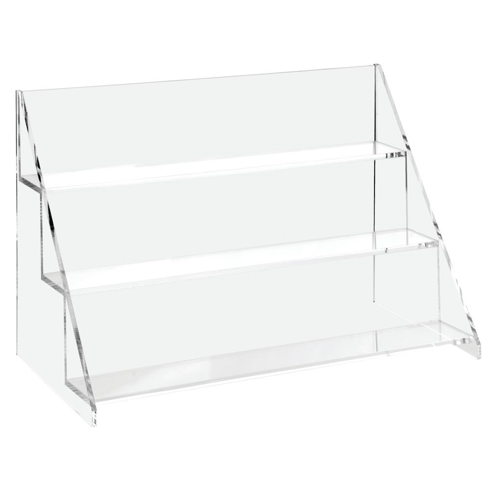 3 Tier Retail Display Shelf, 15 x 7 x 10