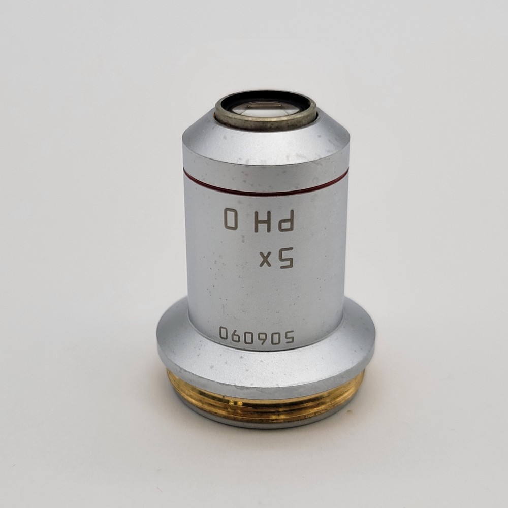 Leica Microscope Objective N Plan 5x Ph0 Phase Contrast 506090