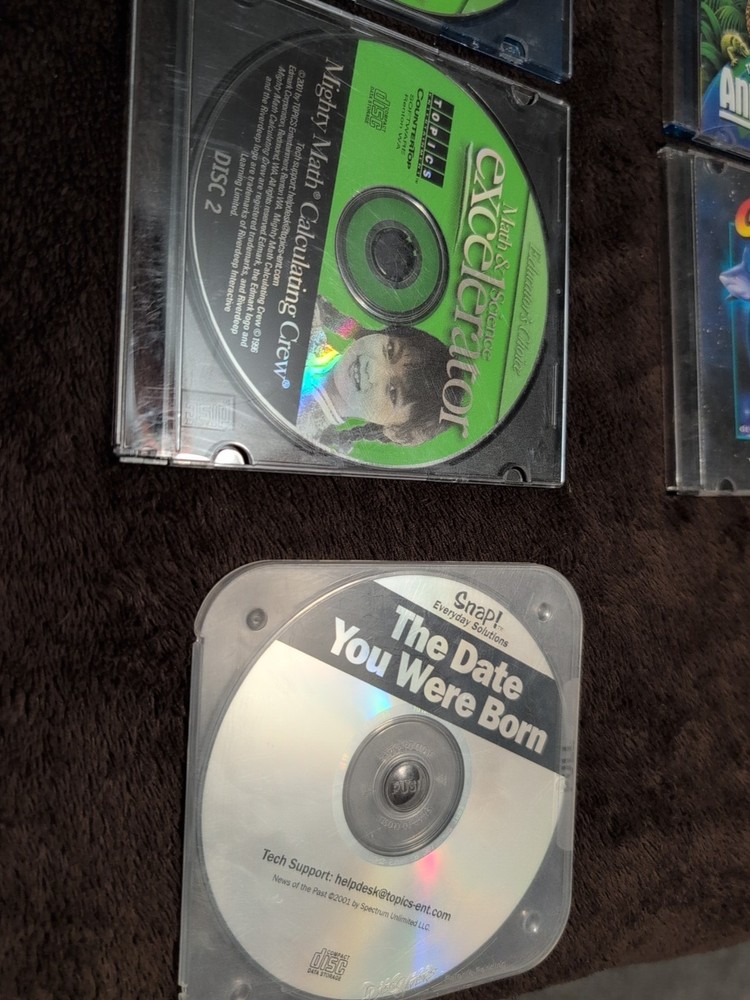 Various Educational PC Software (Listed in Description)
