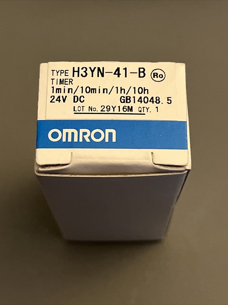 Omron Timer H3YN-41-B solid-state analog long-range 1 Min-10h timer LED H3YN41B