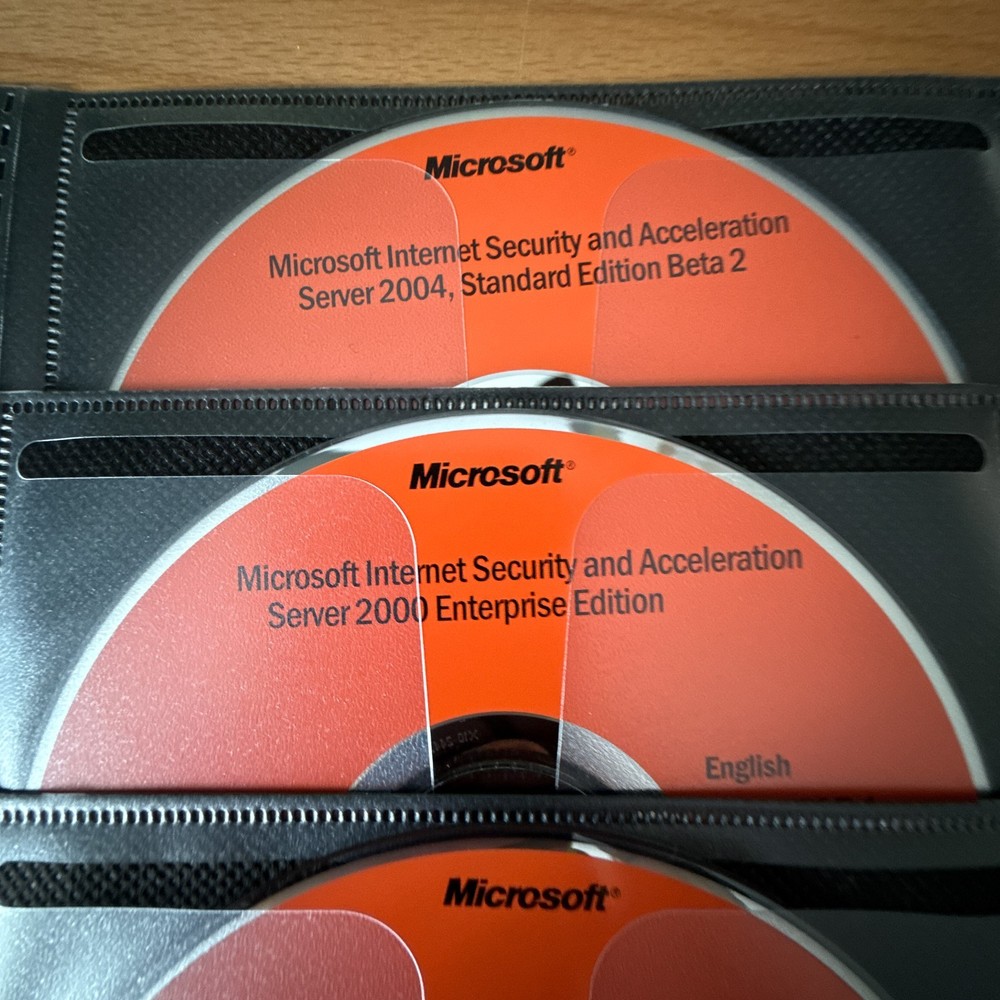 Microsoft MSDN Server Disc Set SharePoint, ISA, and More