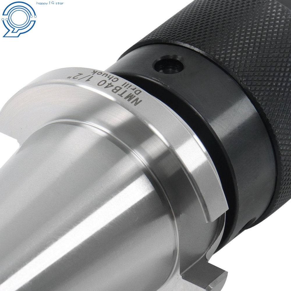 NMTB40 Drill Chuck 1/2 Keyless Operation Integral Shank 5/8-11 Pull Stud