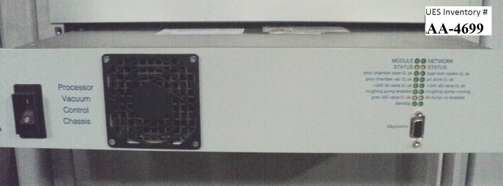 AMAT Applied Materials 9090-00923 Processor Vacuum Control Rev. B Quantum X Used