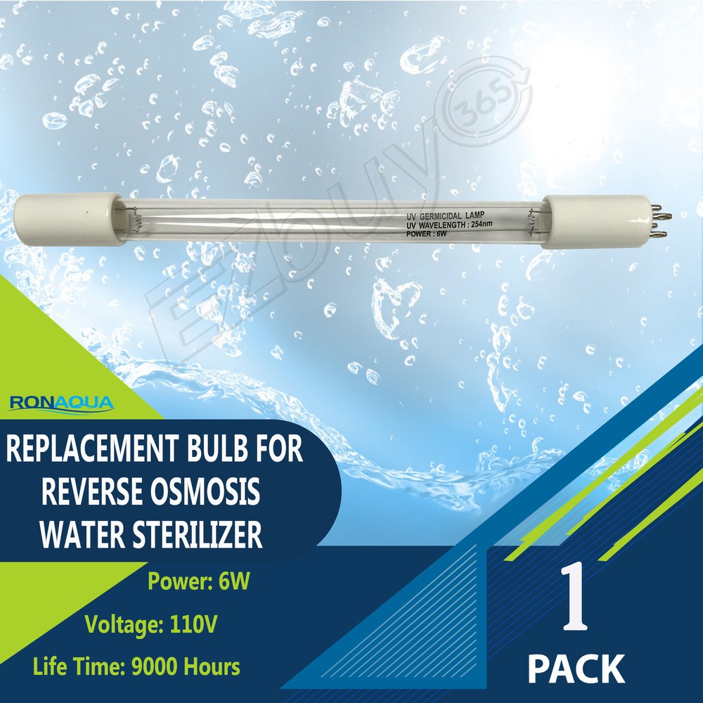 Ultraviolet UV Light Bulb 6W for Water Sterilization System