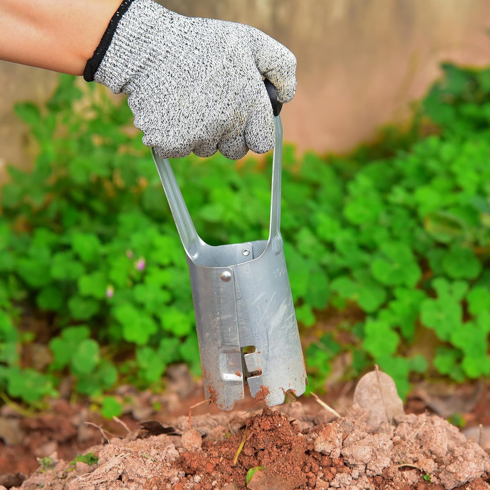 Bulb Planter Bulbs Transplanter Designed for Automatic Soil Release with Depth M