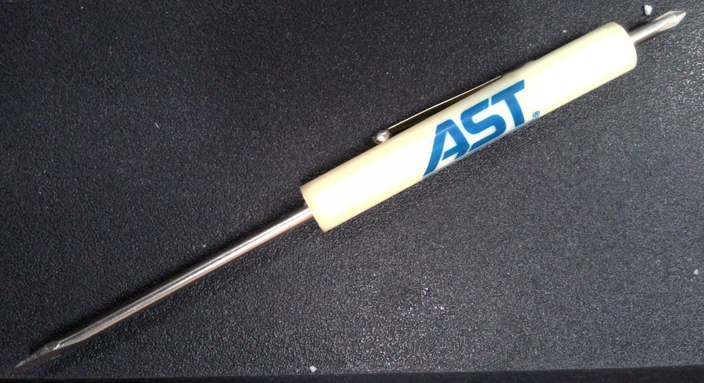 Vintage Retro Computing AST Computer Promotional Pocket Screwdriver