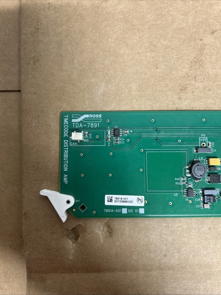 Ross tda7891 timecode distribution Amp #k5a