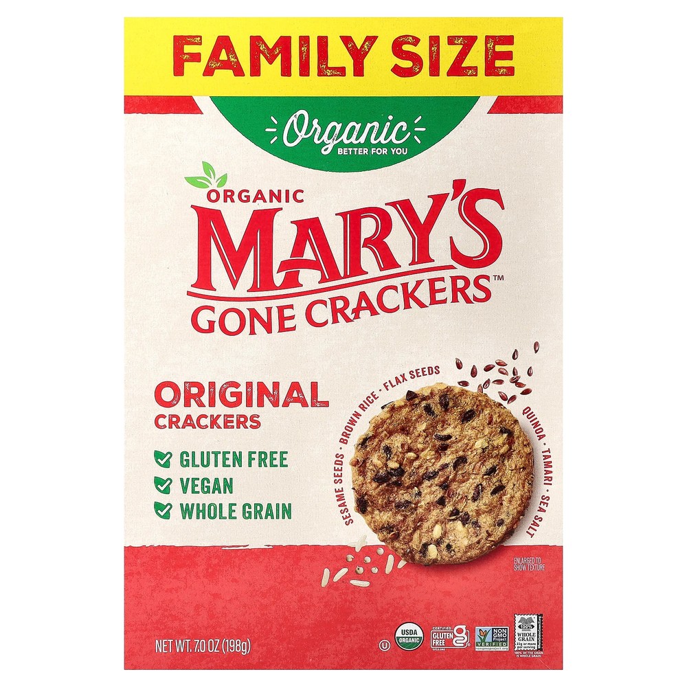 Organic Original Crackers, 7 oz (198 g)