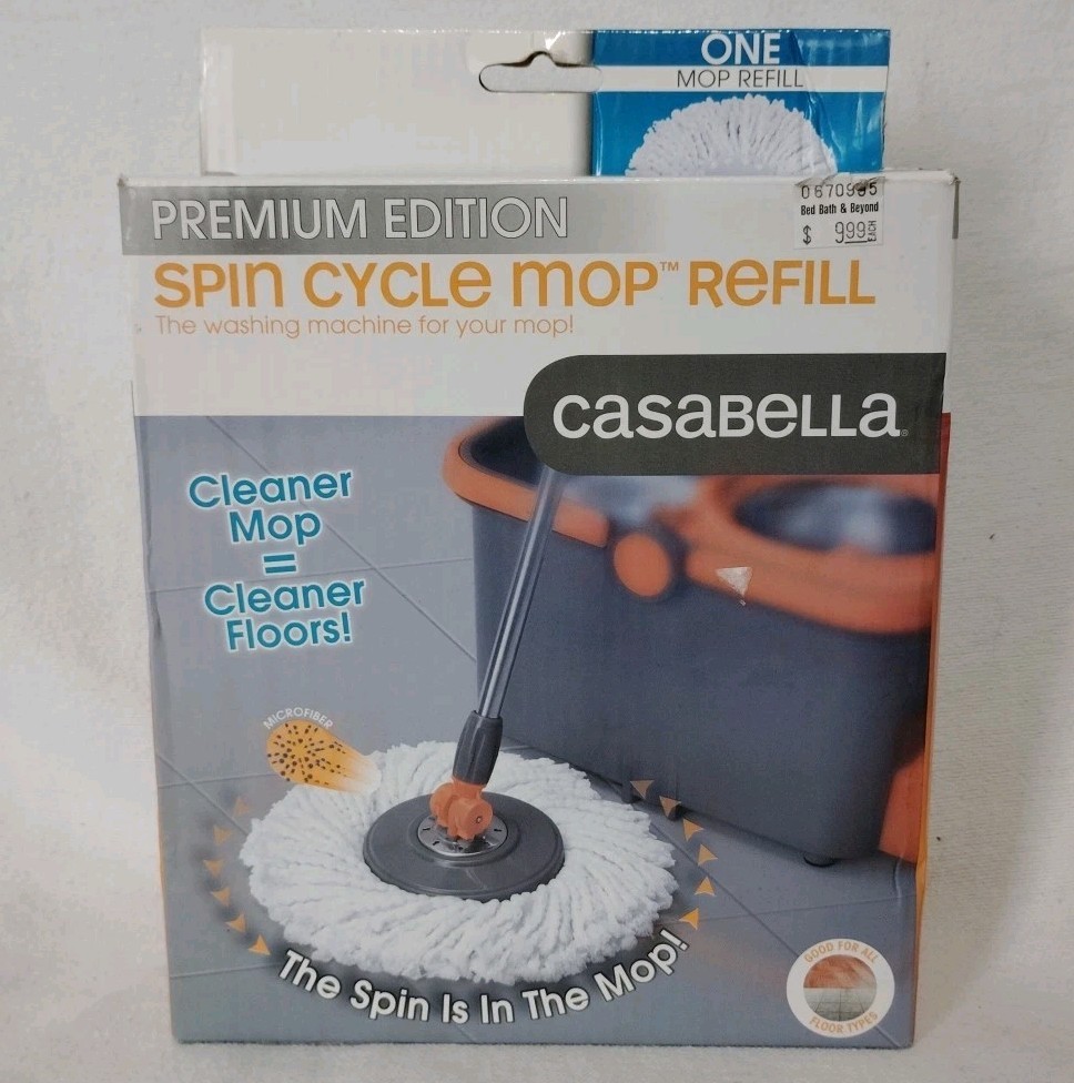Casabella Spin Cycle Mop Refill
