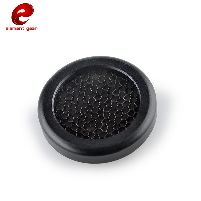 Element Airsoft Killflash Scope Head Mesh Metal Cover for Red Dot Sight Scope BK