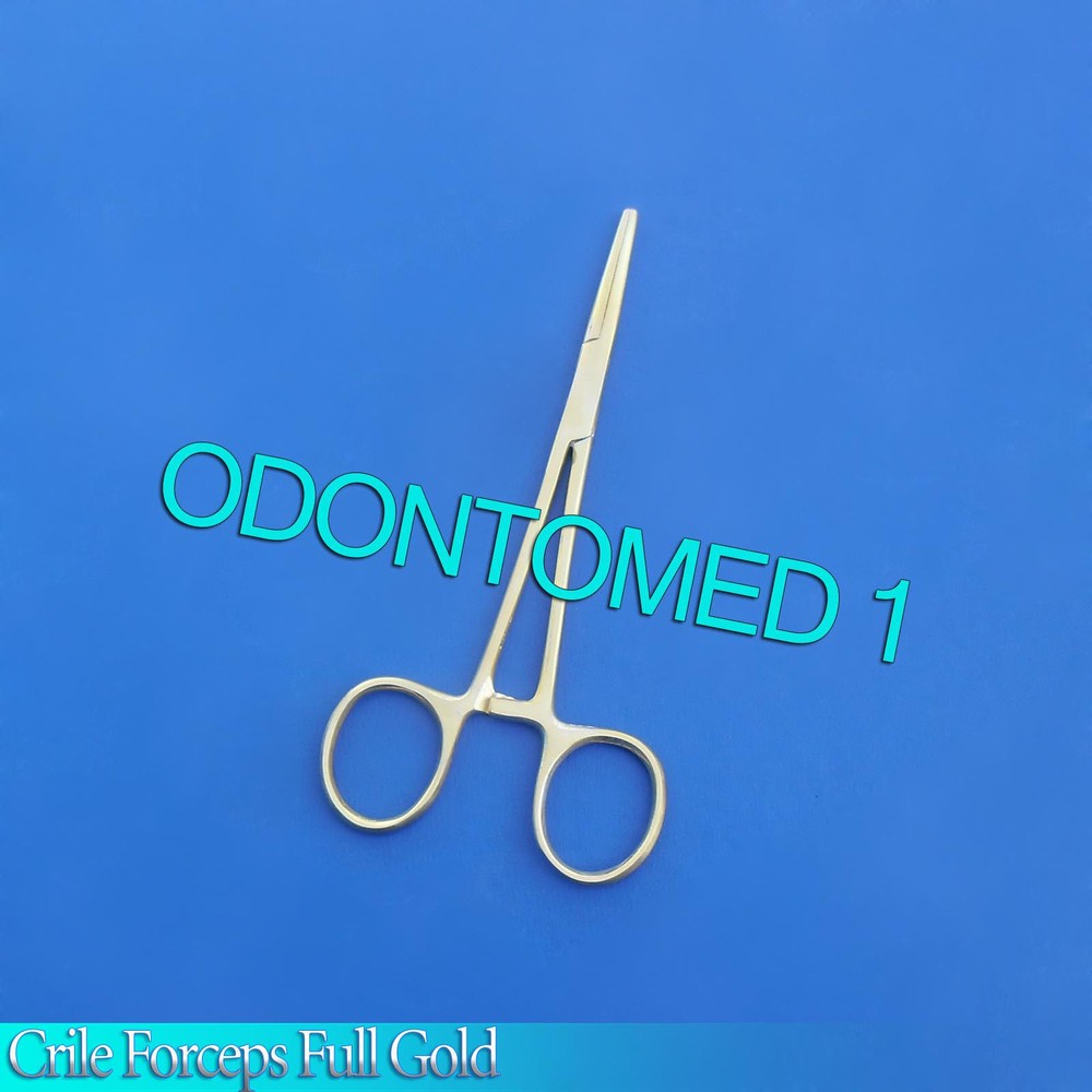 Crile Forceps 5.5" Straight Full Gold surgical Instruments