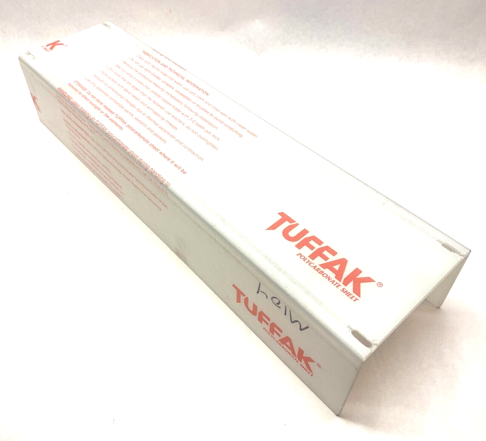 Plaskolite Tuffak C4309M104 Protective Polycarbonate Sheet UV Stabilized