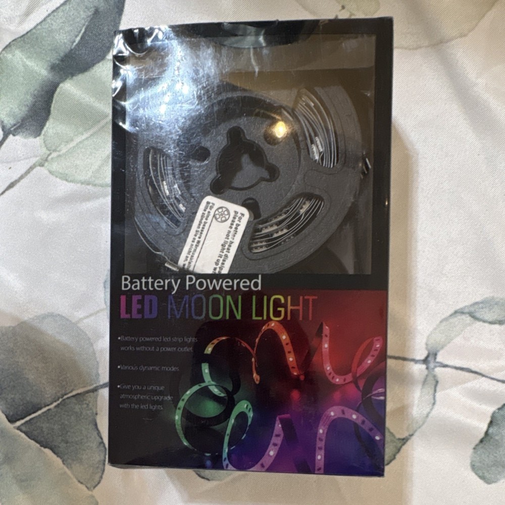 Ehomful Battery Powered Multicolor LED Light Strip Color Changing App Control