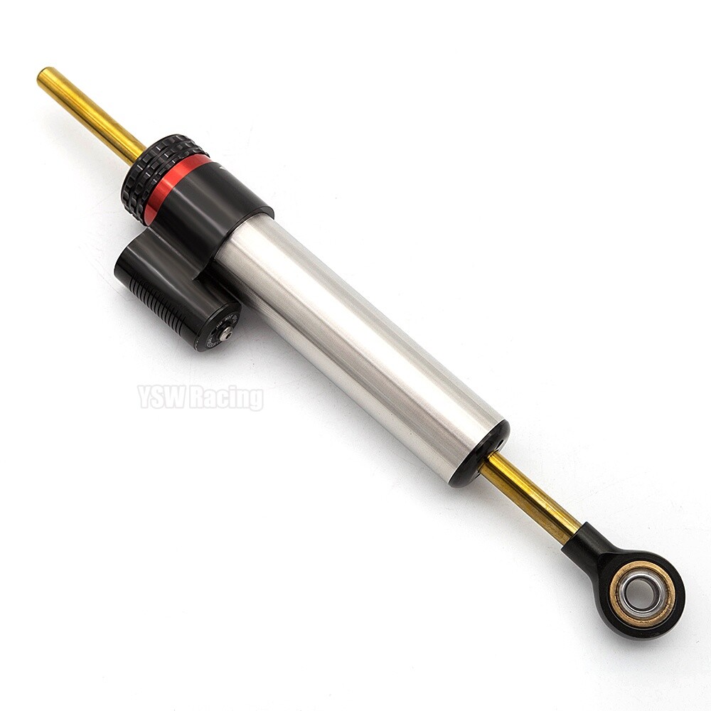 Motorcycle Adjustable Steering Damper Linear Stabilizer Reversed Safety Control