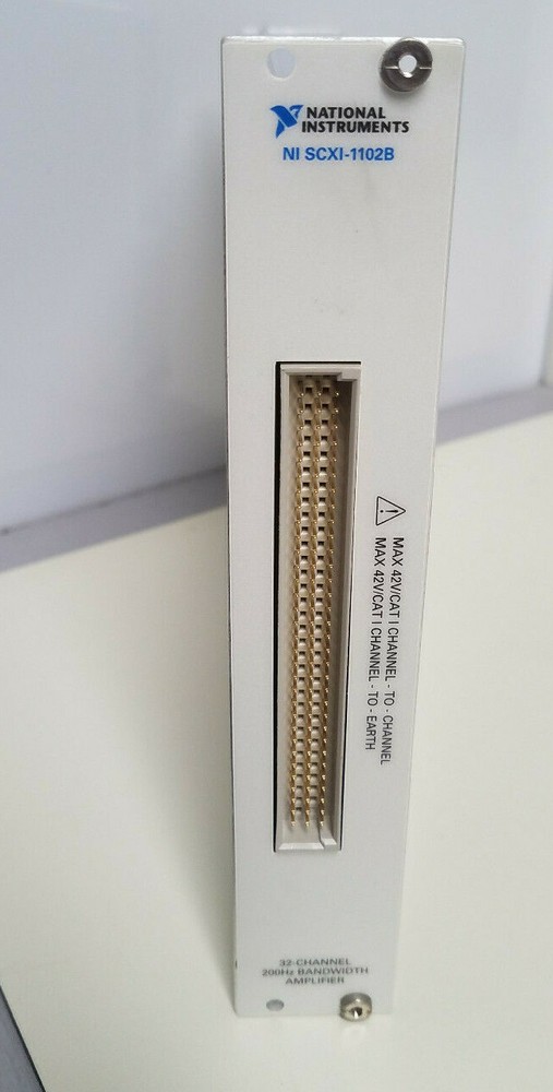National Instruments NI SCXI-1102B 32-Ch 200Hz Bandwidth Amplifier Module