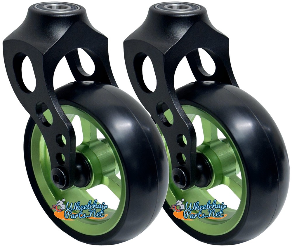 4" x 1.40" Caster Fork Assemblies