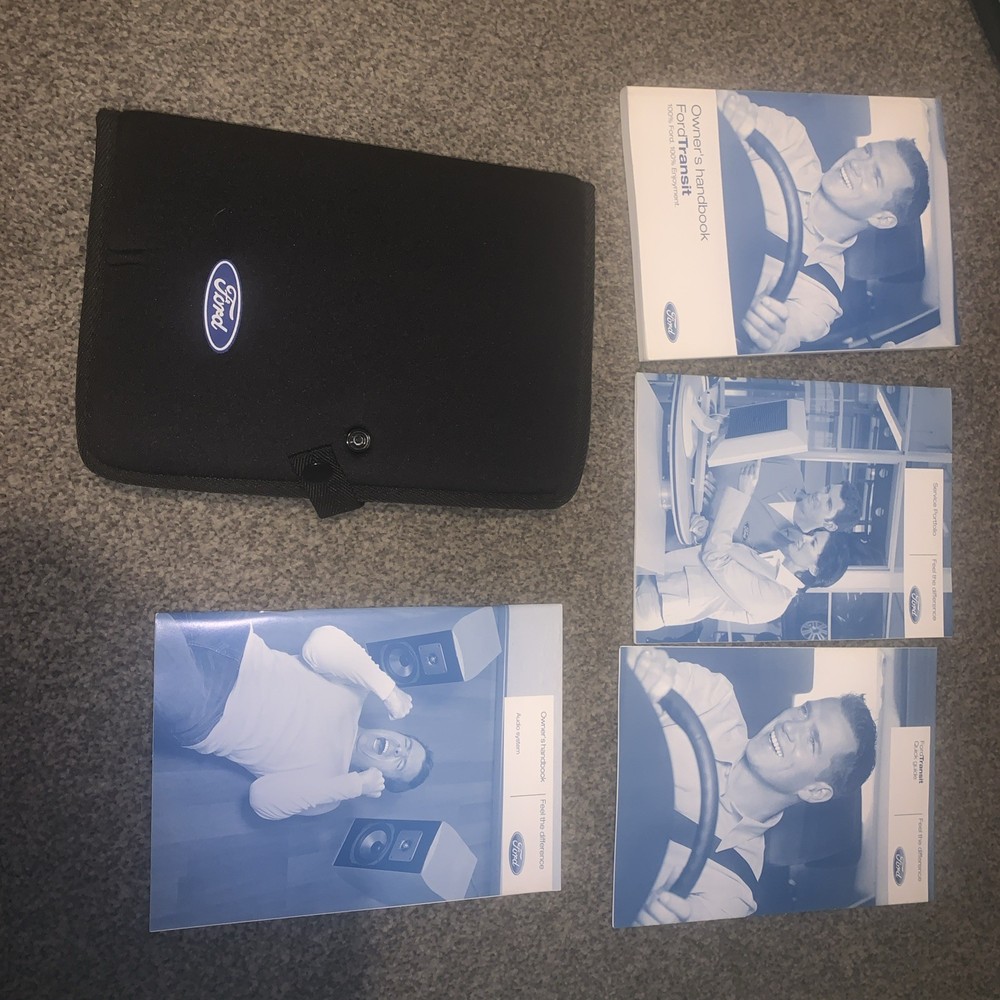 06-12 FORD TRANSIT OWNERS HANDBOOK MANUAL PACK & WALLET 2007