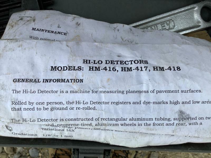 Houghton High-Low Detector 10ft Model HM-416