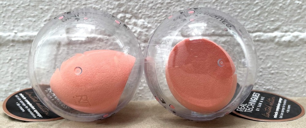 2 Real Techniques Miracle Complexion 3in1 blending Makeup Foundation bb Sponge