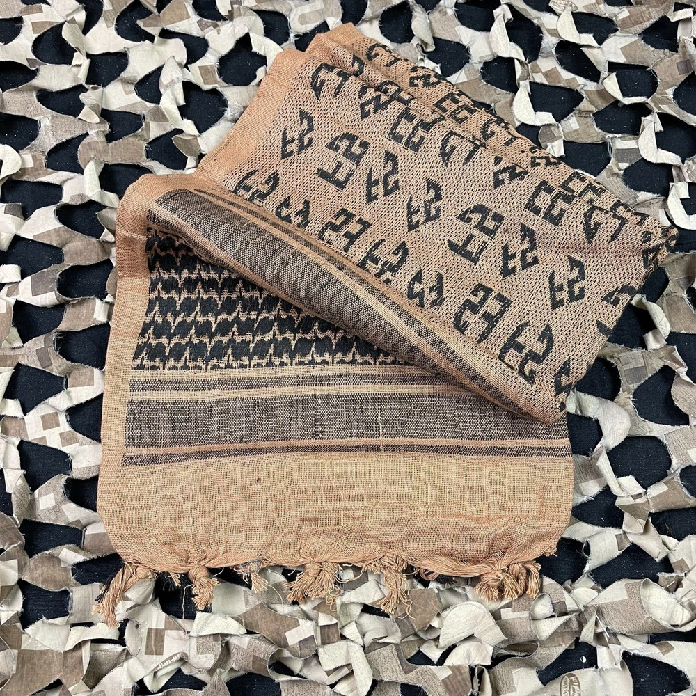 NEW First Strike Shemagh - Brown/Black