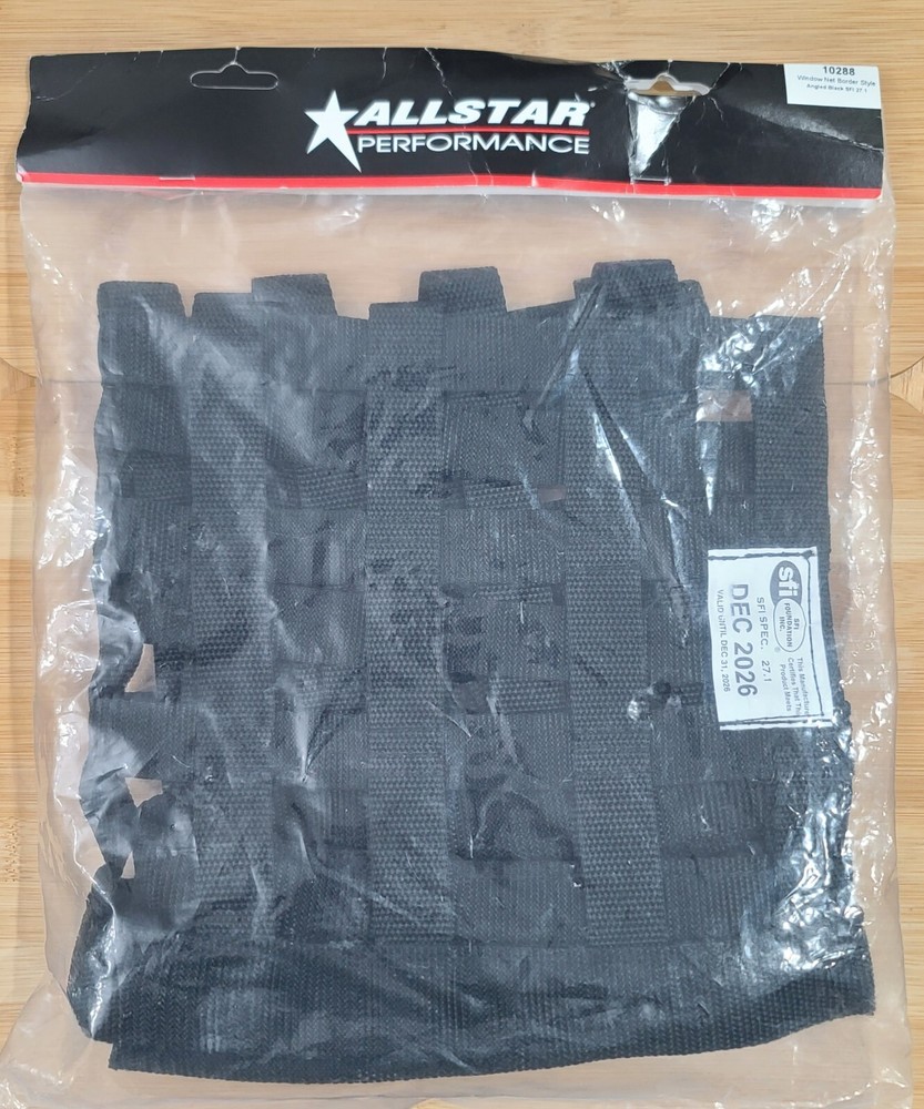 Allstar Performance Oblong-Style Window Net ALL10288 -NEW