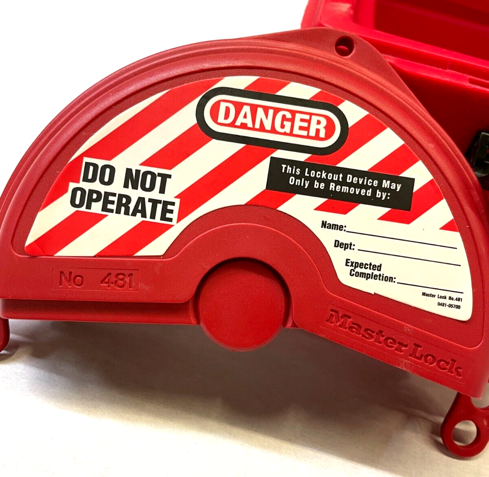 MASTER LOCK LOCKOUT/TAGOUT KIT LINE 4 SEE DESCRIPTION FOR DETAILS