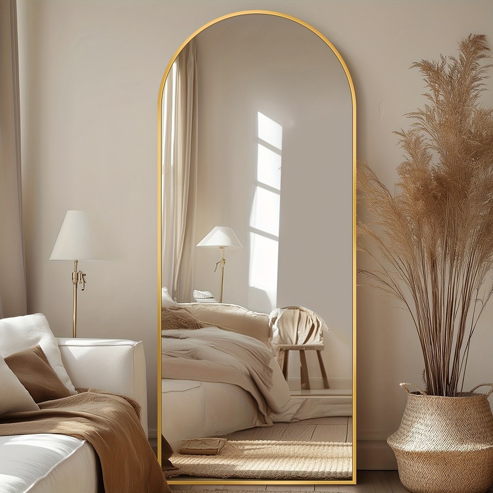Arched Full-Length Freestanding Mirror