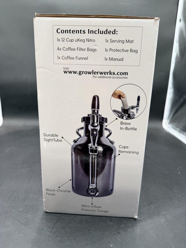 Growlerwerks UKeg Nitro Cold Brew Coffee Maker