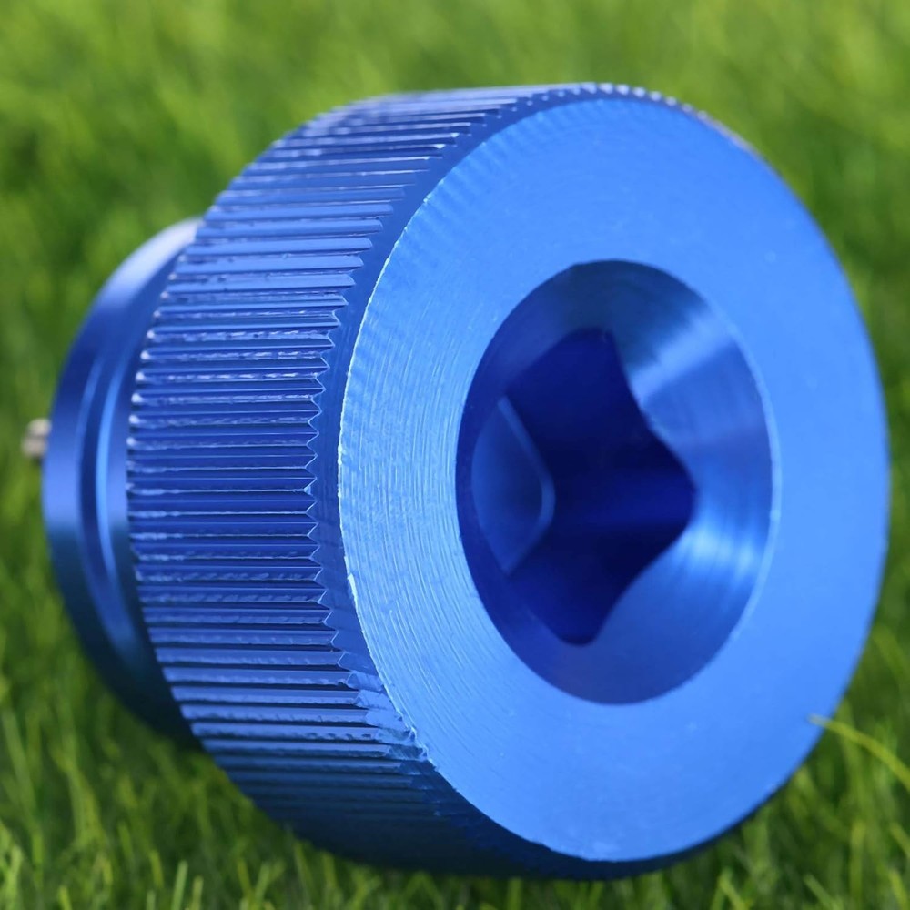 MUXSAM Golf Putter Weights Wrench Tool, 1-Pack Round Screw Blue