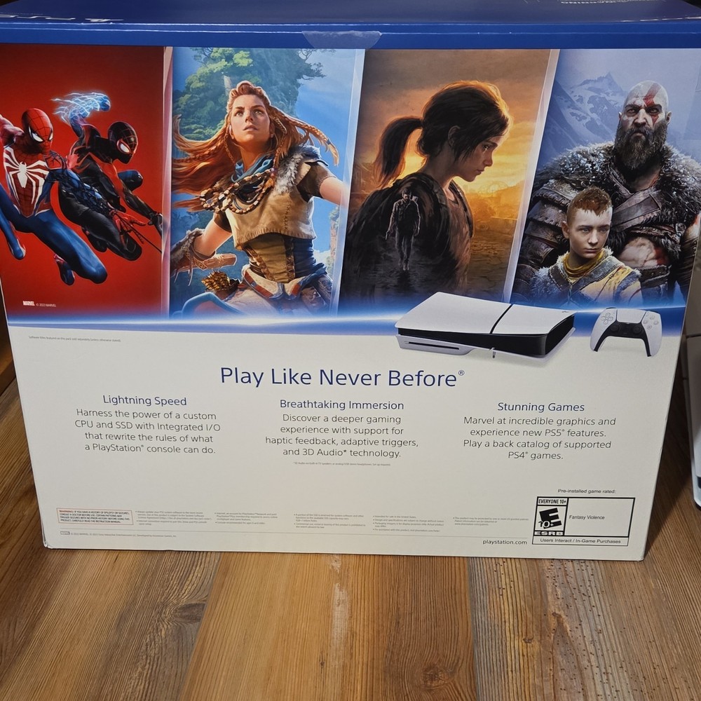 Sony PlayStation 5 Slim Disc Drive Edition No Controller