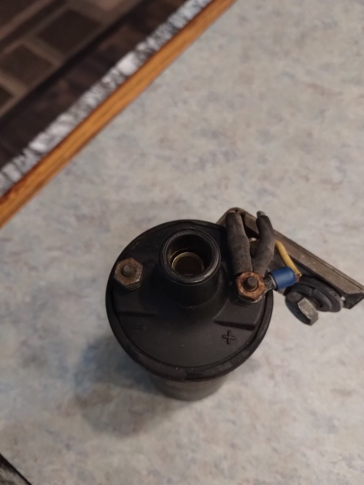 Marine Ignition Coil And Bracket Pre-owned